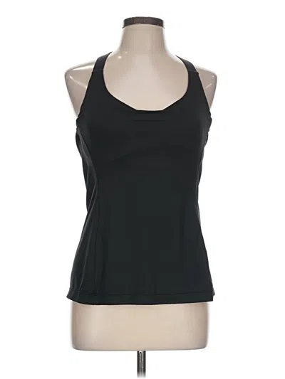 Pre-owned Oakley Tank Top Black Halter Neckline Tops