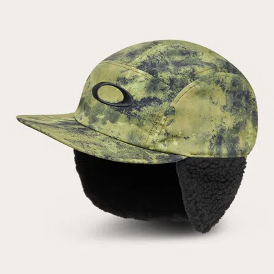 Oakley Tc Rykkinn Flaps Cap In Green
