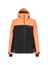 Oakley Tc Skull Reduct Shell Jacket In Orange