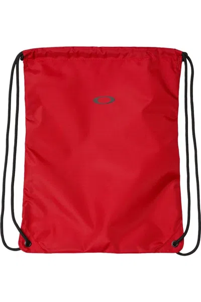 Oakley Team Issue Drawstring Backpack In Red