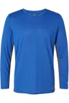 Oakley Team Issue Hydrolix Long Sleeve T-shirt In Blue