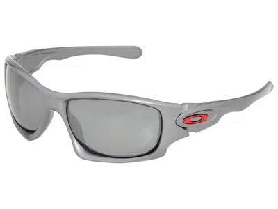 Pre-owned Oakley Ten Alinghi Edition Polarized Sunglasses Oo9128-08 Grey/black Iridium