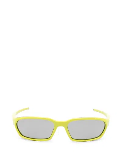 Oakley Terraforma Rectangle-frame Sunglasses In Yellow