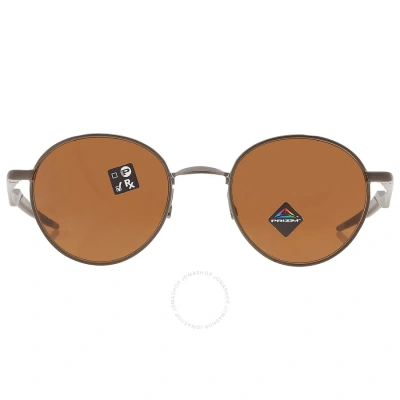 Oakley Terrigal Prizm Bronze Round Men's Sunglasses Oo4146 414607 51 In Bronze / Olive