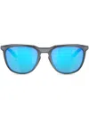 Oakley Womens Blue Oo9286 Thurso Round-frame Acetate Sunglasses In Blau
