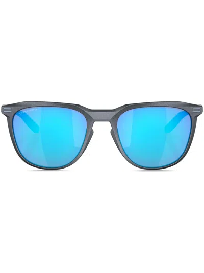 Oakley Sonnenbrille Mit Eckigem Gestell In Blau