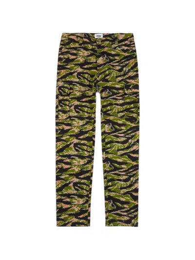 Oakley Tnp Camouflage-print Trousers In Green