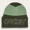 Oakley Tnp Deep Cuff Beanie In New Dark Brush