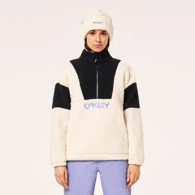 Oakley Tnp Ember Half Zip Rc Fleece In White