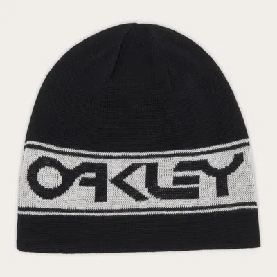 Oakley Tnp Reversible Beanie In Black