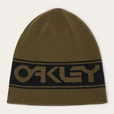 Oakley Tnp Reversible Beanie In Green