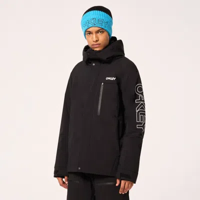 Oakley Tnp Tbt Insulated Jacket In Black,white