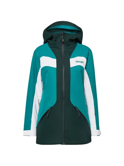 Oakley Tnp Tbt Rc Insulated Ski Jacket In Blue