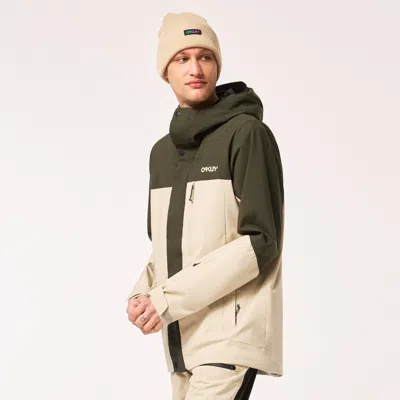 Oakley Tnp Tbt Shell Jacket In Humus,new Dark Brush