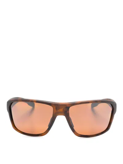 Oakley Tortoiseshell Sunglasses In Orange