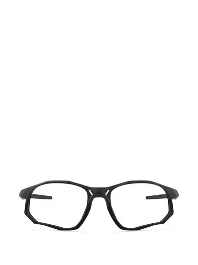 Oakley Trajectory Geometric-frame Glasses In Black