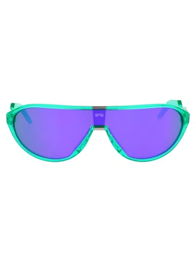 Oakley Translucent Celeste Acetate Sunglasses In Purple