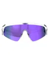 Oakley Trasparente Opaco Rubber Sunglasses In Purple
