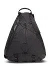Oakley Triangular-shaped Backpack With Bungee Cord System In Black
