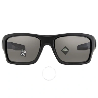 Oakley Turbine Prizm Grey Polarized Rectangular Men's Sunglasses Oo9263 926362 63