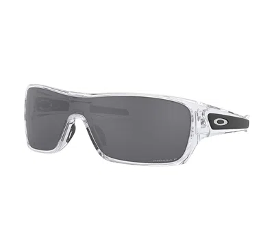 Pre-owned Oakley Turbine Rotor Polarized Sunglasses In Prizmblack