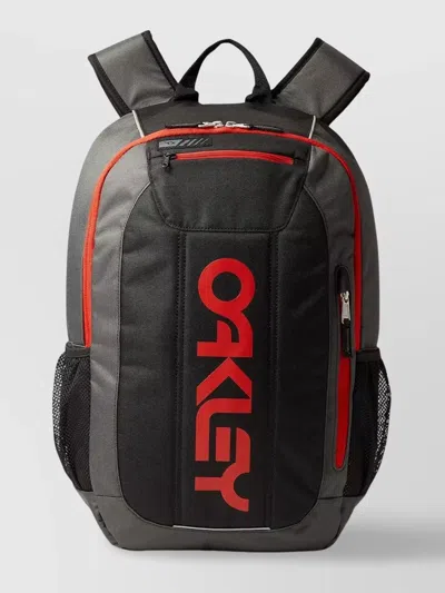 Oakley Two-tone Backpack With Front Zip Pocket