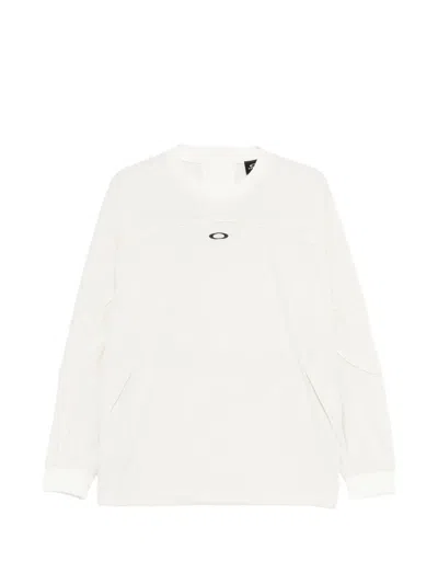 Oakley Undulate Crew-neck T-shirt In White
