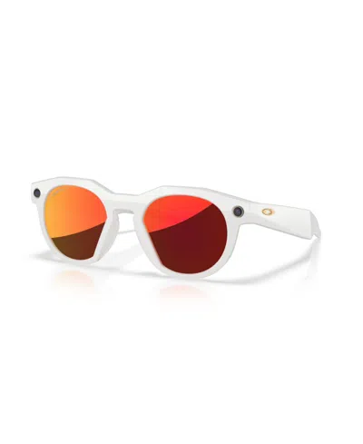 Oakley Unisex Ai Meta Hstn Sunglasses, Ow8002 In Brown