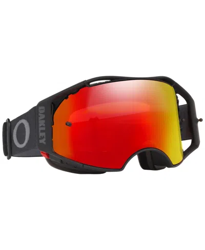 Oakley Unisex Airbrake Mtb Goggles In Black Gunmetal