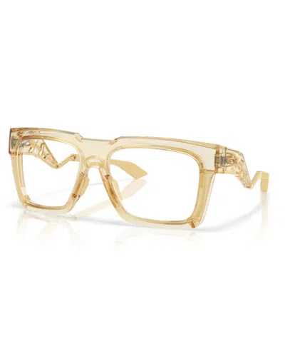 Oakley Unisex Damian Lillard Signature Series Enigma Ink Eyeglasses, Ox8190 In Transparent Beige