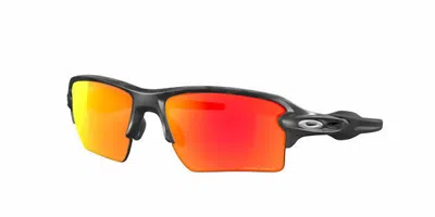 Oakley Unisex - Flak 2.0 Xl Sunglasses In Black Camo Prizm Ruby In Orange