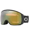 Oakley Unisex Flight Tracker Snow Goggles In Black