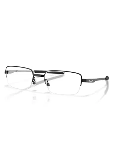 Oakley Unisex Foil Rq 0.5 Eyeglasses, Ox3100 In Satin Black