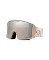 Oakley Unisex Line Miner L Jamie Anderson Signature Series Snow Goggles, Mirror Oo7070 In Hummus Tie Dye