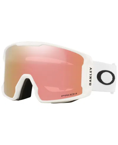 Oakley Unisex Line Miner Snow Goggles In Matte White