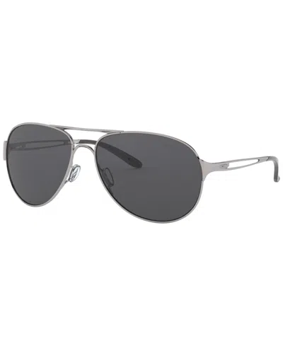 Oakley Women's Pilot Sunglasses, Oo4054 60 Caveat In Grey