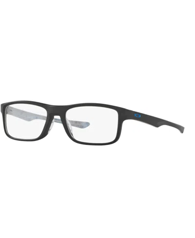 Oakley Unisex Plank 2.0 Eyeglasses, Ox8081 In Satin Black