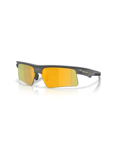 Oakley Unisex Polarized Bisphaera Speed Sunglasses, Oo9534 In Gray