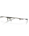 Oakley 57mm Rectangle Optical Glasses In Brown