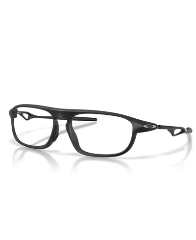 Oakley Unisex Rectangle Eyeglasses, Ox8203 In Black