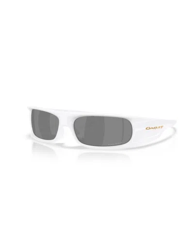 Oakley Unisex Rectangle Sunglasses, Highland Oo9522 In Gray