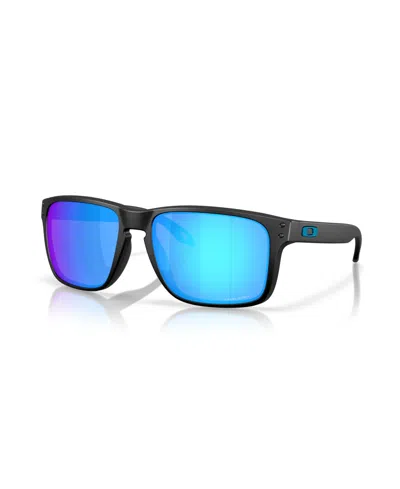 Oakley Unisex Rectangle Sunglasses, Holbrook Xxl Oo9487 In Blue