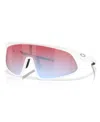 Oakley Unisex Round Sunglasses, Rslv Oo9484d In Matte White