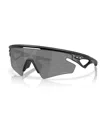 Oakley Unisex Sphaera Slash Polarized Sunglasses, Oo9499 In Matte Black
