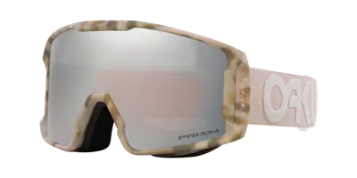 Oakley Unisex Line Miner M Snow Goggles In B1b Hummus