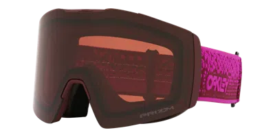 Oakley Unisex Sunglass Oo7099 Fall Line L Snow Goggles In Prizm Snow Garnet