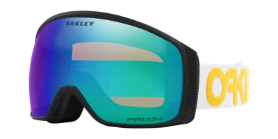 Oakley Flight Tracker M Snow Goggles In Gold,white