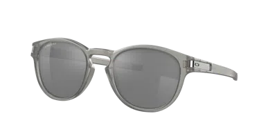 Oakley Unisex Sunglass Oo9349 Latch™ (low Bridge Fit) High Resolution Collection In Gray