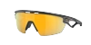 Oakley Sphaere Prizm 24k Polarized Shield Unisex Sunglasses Oo9403 940304 36 In Yellow