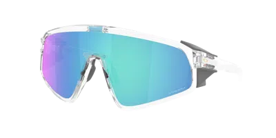 Oakley Unisex Latch Panel Sunglasses, Oo9404 In Prizm Sapphire